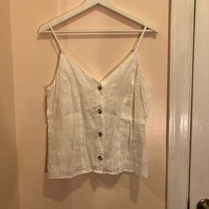 H&M Linen Cami Blouse